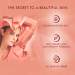 Buy Lakme Peach Milk Creme Moisturiser with 2% Pro-Ceramide & Peptides | Repairs Damaged Skin Barrier & Gives Intense Hydration | For Dry Skin, Normal Skin & Sensitive Skin 50 gm - Purplle