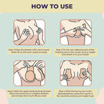 Buy Sanfe Flix Reusable Boob Lift Cups | For Breast Push Up | Braless, Padded, Rabbit (Nude) | A-C cup size - 2 pcs - Purplle