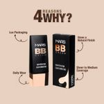 Buy MARS BB Cream Lightweight Foundation - Color Corrector for Everyday Use - Tan | 30ml - Purplle