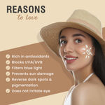 Buy Glamveda Glutathione & Vitamin C Sunscreen SPF 50 Pa+++| Broad-spectrum Sunscreen with advanced blue light filter | UVA/UVB Protection | No white cast, Water resistant Ultra lightweight & nonA sticky|A 50 gm - Purplle