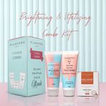 Buy Glamveda Rice & Ceramide Korean Glass Skin Combo Gift Pack | Skin Brightening & Anti Dullness | Face Wash, Facial Kit & Peel Off Mask 240 gm - Purplle