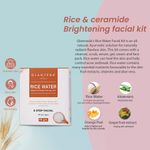 Buy Glamveda Rice & Ceramide Korean Glass Skin Combo Gift Pack | Skin Brightening & Anti Dullness | Face Wash, Facial Kit & Peel Off Mask 240 gm - Purplle
