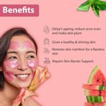 Buy Glamveda Watermelon & Collagen Anti Ageing Combo Gift Pack | Reduces signs of ageing | Face Wash, Facial Kit & Peel Off Mask 240 gm - Purplle