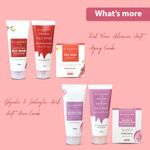 Buy Glamveda Watermelon & Collagen Anti Ageing Combo Gift Pack | Reduces signs of ageing | Face Wash, Facial Kit & Peel Off Mask 240 gm - Purplle