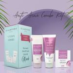 Buy Glamveda Glycolic & Salicylic Acid Anti Acne Combo Gift Pack | For Oily & Acne Prone Skin | Face Wash, Facial Kit & Peel Off Mask 240 gm - Purplle