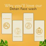 Buy Glamveda Detan Face Wash | Gel To Foam Cleanser | Clears Tanning & Pi gmentation | Works on Pi gmentation & Dark Spots | 100 gm - Purplle