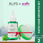 Buy Alps Goodness Rapid Hair Growth Set with Anti Hairfall Serum with Fenugreek Biotin & Redensyl (65 ml) & Scalp Massager - Purplle