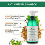Buy Alps Goodness Hydrate & Cleanse Duo with 100% Natural Coconut oil (100 ml)& Anti hairfall shampoo with Fenugreek, Biotin & Redensyl (500 ml) - Purplle