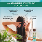 Buy Alps Goodness Hydrate & Cleanse Duo with 100% Natural Coconut oil (100 ml)& Anti hairfall shampoo with Fenugreek, Biotin & Redensyl (500 ml) - Purplle