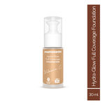 Buy Mamaearth Hydra-Glow Full Coverage Foundation With Vitamin C & Turmeric - 06 Caramel Glow - 30 ml Full Coverage | Gives 3X Instant Glow | 12-Hour Long Stay & Hydration | SPF 35 | Non-Drying - Purplle