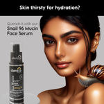Buy Clensta Snail 96 Mucin Skin Repair Face Serum with 24 Hours Hydration | Korean Skincare | 96% Active Snail Secretion Filtrate | For Skin Repair & Hydration | For Women & Men All Skin Types | 30 ml - Purplle