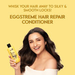Buy Clensta Eggstreme Hair Conditioner With Biotin, Egg protein & Hydrolysed Silk Protein | For Deep Norurishment, Frizzy-Free Hair, reduces hair breakage | Sulphate & Paraben Free | Men & Women 250 ml - Purplle