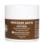 Buy Clensta Multani Mitti Acne Control Face Mask With 1% Salicylic Acid For Hydrated Skin 100 gm - Purplle