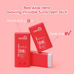 Buy Clensta Red Aloe Vera SPF 50 Sunscreen Stick PA++++ Fragrance Free for Women & Men - All Skin Types 20 gm - Purplle