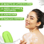 Buy Mamaearth Neem Moisturizing Lotion Soap Pack of 4 (125 g x 4) - Purplle