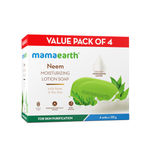 Buy Mamaearth Neem Moisturizing Lotion Soap Pack of 4 (125 g x 4) - Purplle