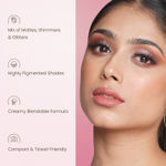 Buy Swiss Beauty Lustre Eyeshadow Palette | 4 Highly Pigmented Shades in Matte & Shine |Long-Lasting | All Skin Types | 02|Nude Addict - Purplle