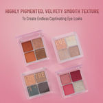 Buy Swiss Beauty Lustre Eyeshadow Palette | 4 Highly Pigmented Shades in Matte & Shine |Long-Lasting | All Skin Types | 02|Nude Addict - Purplle