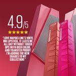 Buy Maybelline New York Super Stay Vinyl Ink Liquid Lipstick, Instant shine color, Unafraid - 4.2 ml - Purplle