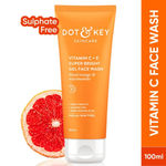 Buy Dot & Key Radiant Glow AM PM Routine: Vitamin C + E Super Bright Gel Face Wash | Vitamin C + E Sorbet Super Bright Moisturizer | CICA Calming Skin Renewing Night Gel,220 ml - Purplle