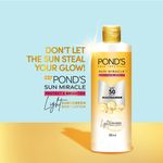 Buy Ponds Sun Miracle SPF 50 90ML - Purplle