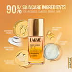 Buy Lakme Makeup+Skincare VitC Superglow Skin Perfecting Tint Cool Walnut C380 25 ml - Purplle