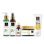 Buy Good Vibes Monsoon Essential Skincare Routine | Oil Control | Light Weight | Non- Sticky Combo Combo of 5 - Purplle
