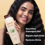 Buy Naturali Damage Repair Shampoo with Moringa Oil & Avocado | Repairs Hair Damage | Paraben and Sulphate Free Shampoo | Best Shampoo for Dry & Frizzy Hair | 370ml - Purplle