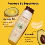 Buy Naturali Damage Repair Shampoo with Moringa Oil & Avocado | Repairs Hair Damage | Paraben and Sulphate Free Shampoo | Best Shampoo for Dry & Frizzy Hair | 370ml - Purplle
