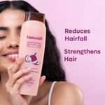 Buy Naturali Hairfall Arrest Shampoo with Red Onion & Bhringraj | Controls Hairfall | Paraben and Sulphate Free Shampoo | Hairfall Shampoo for Men & Women | 370ml - Purplle