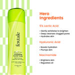 Buy Foxtale Smooth Talk Exfoliating Facial Toner 5% Lactic Acid + Hyaluronic Acid + Niacinamide (150 ml) - Purplle