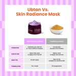 Buy Foxtale Skin Radiance Mask, With Lactic Acid, Brazilian Purple Clay And Kaolin Clay for Instant Brightness and Tighten Pores, 75 gm - Purplle
