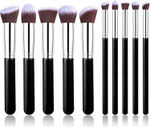 Buy Ronzille Professional Premium Makeup brush Set of 10 Black - Purplle