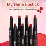 Buy Swiss Beauty My Shine High Pigmented & Long-Lasting Lipstick Enriched with Vitamin E-3 Pink Victoria (1.5 gm) - Purplle