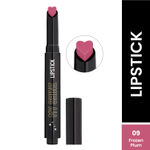 Buy Swiss Beauty My Shine High Pigmented & Long-Lasting Lipstick Enriched with Vitamin E-9 Frozen Plum (1.5 gm) - Purplle