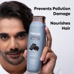 Buy Naturali Pollution Defence Shampoo with Charcoal & Avocado | Prevents Pollution Damage | Paraben and Sulphate Free Shampoo | Clarifying Shampoo 340ml - Purplle