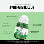 Buy Dr. Sheth's Kesar & Kojic Acid Underarm Roll On - 50 ml | AHA-Infused Roll On To Control Odor & Sweat & Fade Pigmentation | With 6%* Actives - Purplle
