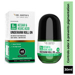 Buy Dr. Sheth's Kesar & Kojic Acid Underarm Roll On - 50 ml | AHA-Infused Roll On To Control Odor & Sweat & Fade Pigmentation | With 6%* Actives - Purplle
