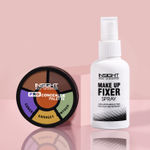 Buy Insight Cosmetics Makeup Fixer Spray 75 ml + Pro Concealer Palette_corrector - Purplle