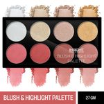 Buy Insight Cosmetics Ultimate Glow Kit: Blush & Highlight Palette (27 gm) + Pro Concealer Palette - Purplle