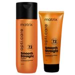 Buy Matrix Opti Care Professional Ultra Smoothing Shampoo + Opti.Care Professional Anti-Frizz Conditioner | For Straight hair (200 ml + 98 g) - Purplle