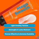 Buy MATRIX Mega Smooth Shampoo (200 ml) and Conditioner (100 ml) Combo with Shea Butter for Frizzy Hair |Max Smoothness 4 Days | Used by 1 Lakh Hairstylists* | For All Hair Types | Paraben Free - Purplle