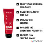 Buy Matrix Opti Long Nourish Protect Nourishing Shampoo Ceramide + Combo of Opti Long Professional Conditioner | For Healthy, Long Hair (200 ml + 98 gm) - Purplle