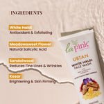 Buy La Pink Ubtan White Haldi Face Wash with 100% Microplastic Free Formula for Blemish, Pigmentation, Dark Spot & Tan Removal | All Skin Types | 100 ml - Purplle