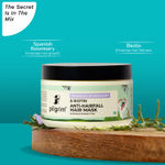 Buy Pilgrim Spanish Rosemary Anti Hairfall Hair Mask, 200 gm with Biotin For Reducing Hair fall & Strengthens Hair - Purplle