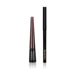 Buy Colorbar All eyes on you Intensely Rich Kajal - Dreamy Black 0.3g + Precision Waterproof Liquid Eyeliner (2.5 ml) - Purplle