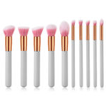 Buy Ronzille Professional Premium Makeup brush Set of 10 White - Purplle