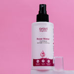 Buy Aravi Organic Rose Water | Gulab Jal for Soothing Skin Inflammation, Hydrating & Cleansing Pores | Reduces Skin Redness | Made with Natural & Organic Ingredients | Refreshing & Gentle – 150 ml - Purplle