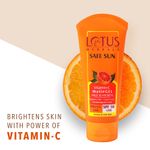 Buy Lotus Herbals Safe Sun Vitamin C Matte Gel Daily Sunscreen | SPF 50 | PA+++ | Paraben Free | Dermatologically Tested | Anti Pollution | Normal / Oily Skin | 100g - Purplle