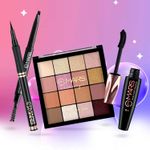 Buy MARS Lash and Line Fusion Combo - Set 1 | Mascara | Eyebrow Pencil | Eyeliner | Eyeshadow Palette - Combo of 4 - Purplle